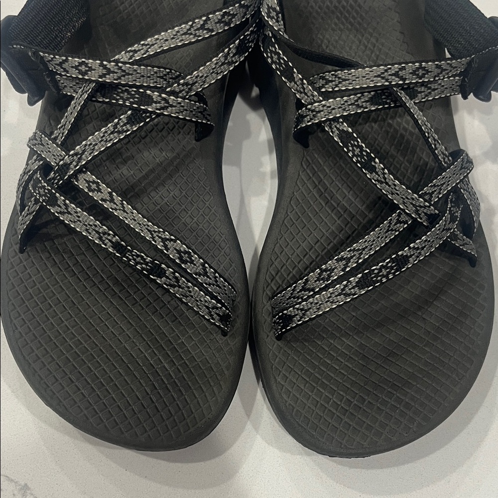 Chaco Black and Gray Strappy Sport Sandals - Picture 5 of 5